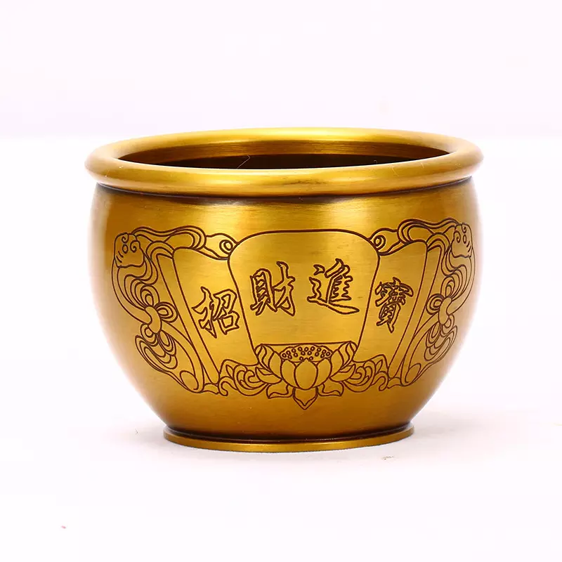 3、黄铜米缸原因