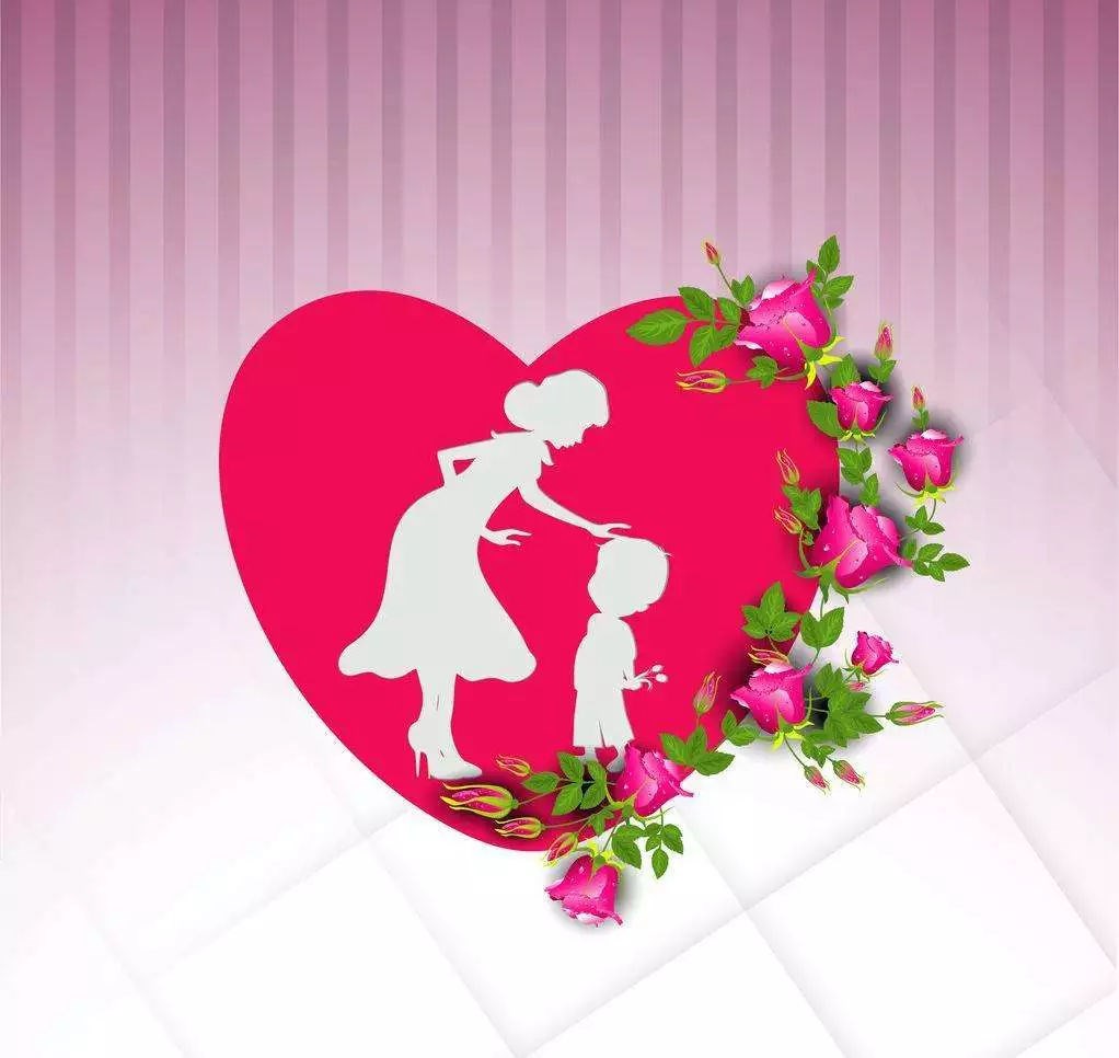 2、妈妈给女儿最暖心短句八个字