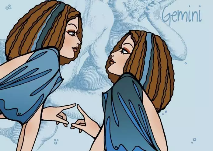 3、摩羯男双子女