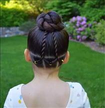 2、女孩扎发简单发型是什么?