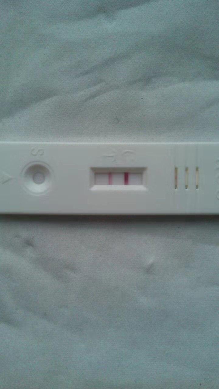 2、验孕试纸一浅一深图解图