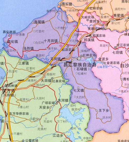 昌江省对应哪个省(昌江县是什么市)